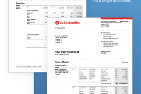 Reinventing the OCBC Securities E-Statements