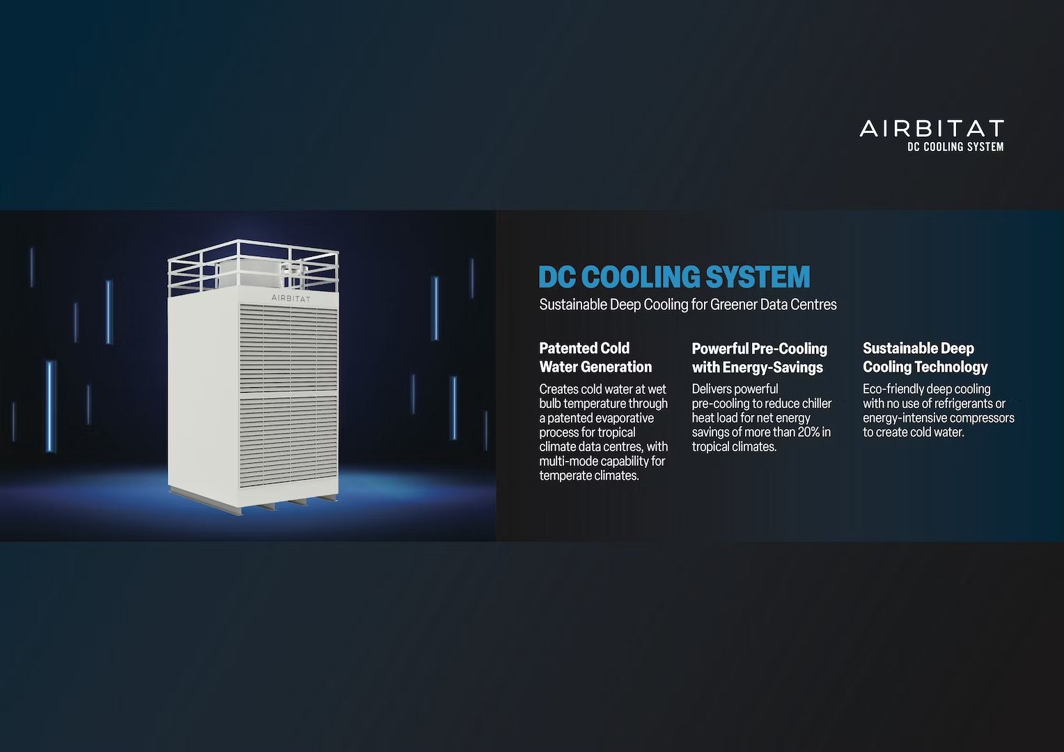 Airbitat Data Centre (DC) Cooling System