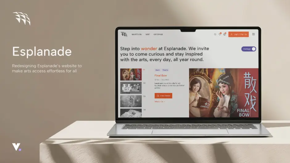 Esplanade Website Revamp