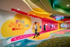 Fit&Fun Zone at Singapore Changi Airport