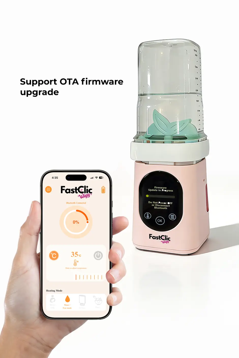 FASTCLIC WIGG BABY MILK WARMER