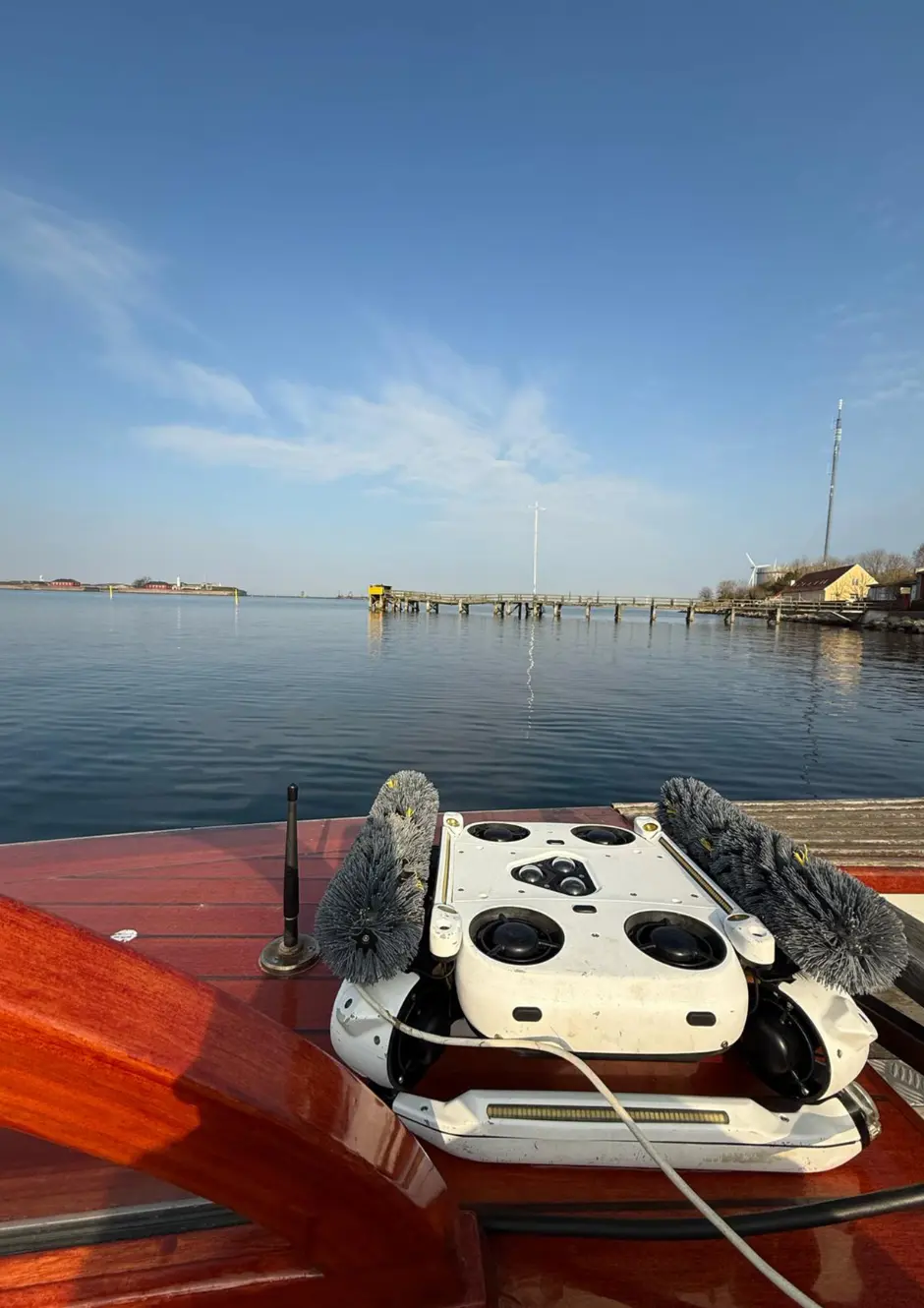 Hullbot Autonomous Ship Hull Cleaning System