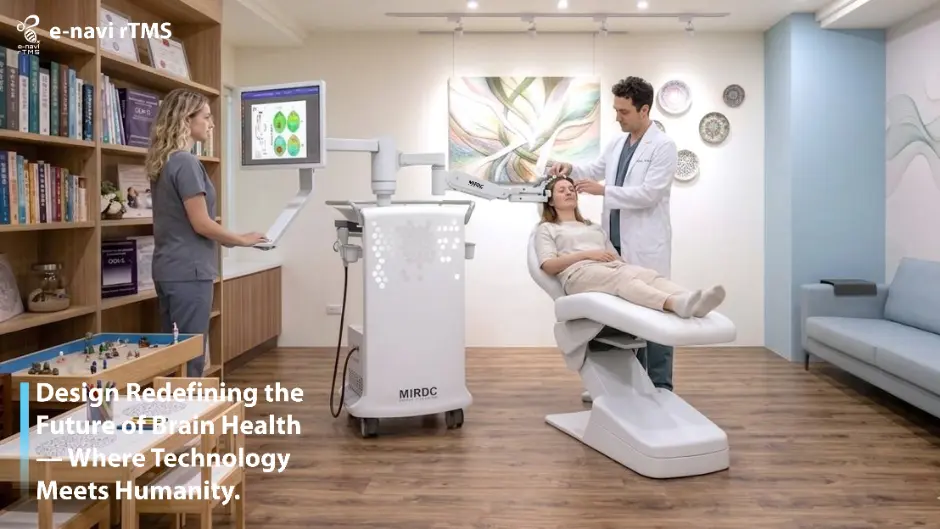 Next generation rTMS repetitive transcranial magnetic stimulation system
