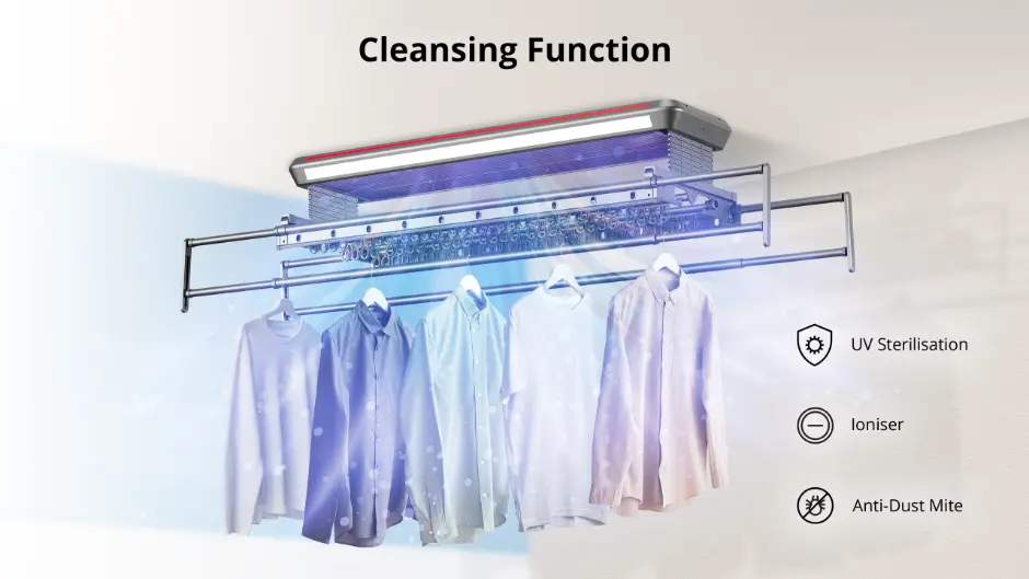 PRISM+ Solaris Series Laundry Rack
