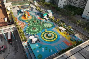 Rooftop Playspace - The Wonderful Town of Play