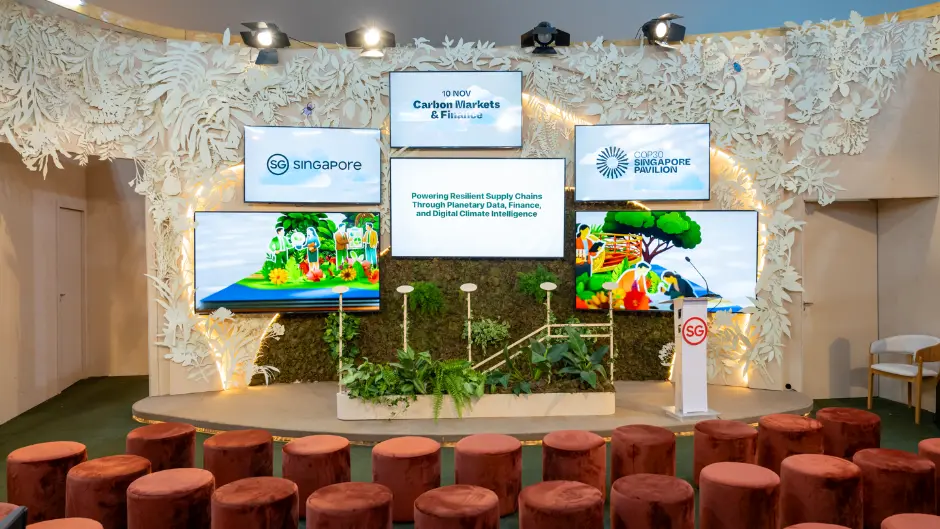Singapore Pavilion at COP30