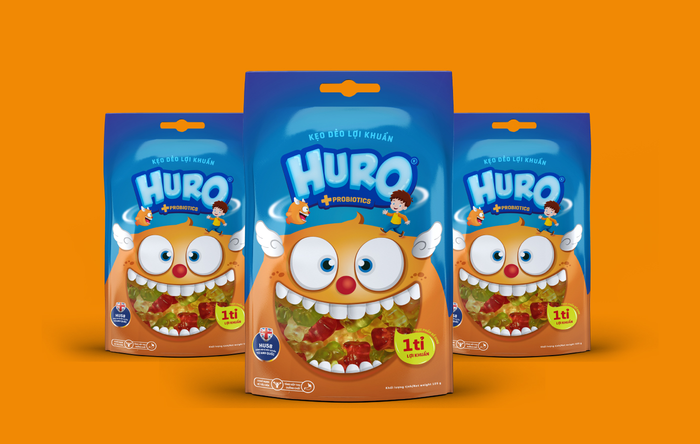Huro Probiotics Branding Project